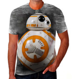 Camiseta Camisa Star Wars Bb8 Filme Envio Rápido Darth 06