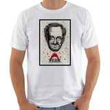 Camiseta Camisa Steven Spielberg Et Tubarão