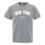 Camiseta Camisa T shirt Blusa New York Ny U s a Unissex