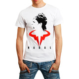 Camiseta Camisa Tennis Rafael Nadal Blusa Raglan Regata