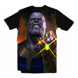 Camiseta camisa Thanos Guerra Infinita Vingadores Manopla