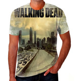 Camiseta Camisa The Walking Dead Terror