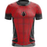 Camiseta Camisa Traje Homem Aranha Herói 3d Envio Hoje 05