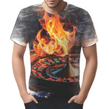 Camiseta Camisa Tshirt Baralho Poker Roleta