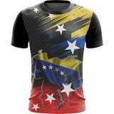 Camiseta Camisa Venezuela Pais América Do