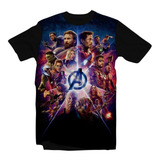 Camiseta camisa Vingadores Avengers personagens Filme