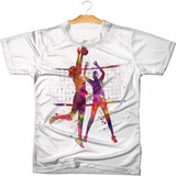 Camiseta Camisa Volei Ball Jogo Personalizada 017