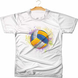 Camiseta Camisa Volei Ball Jogo Personalizada 020