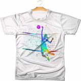 Camiseta Camisa Volei Ball Jogo Personalizada 04