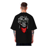 Camiseta Camisão Oversized Gorila Descolada Larga Streewear