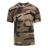 Camiseta Camuflada Woodland Camuflado Francês Woodland Top