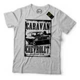 Camiseta Caravan Masculina Chevrolet Camisa Carros