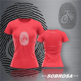 Camiseta Casual Feminina Ultrasoft Digital Ciclista