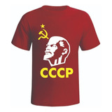 Camiseta Cccp Lenin Esquerda