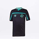 Camiseta Chapecoense Of 3 2020 Umbro Infantil Preto Verde 12