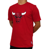 Camiseta Chicago Bulls Nba Basquete Vermelha Oficial