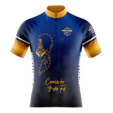 Camiseta Ciclismo Masculina Pro Tour Caminho Da Fé Uv50 