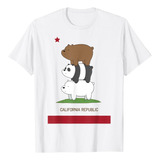 Camiseta Cn We Bare Bears California