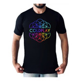 Camiseta Coldplay Brasil Show 2025 Banda Rock Camisa M7