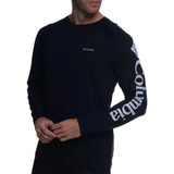Camiseta Columbia Aurora Manga Longa Preto