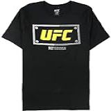 Camiseta Com Estampa Do UFC Pittsburgh Steel City Bolt  Preta  Média