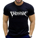 Camiseta Com Estampa Personalizada Bullet For My Valentine