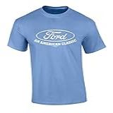 Camiseta Com Logotipo Ford American Classic