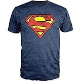 Camiseta Com Logotipo Superman Da DC