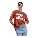 Camiseta Cool Kind Style Casual Larga Moda Casual Lifestyle