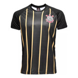 Camiseta Corinthians Golden Especial Preta