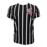 Camiseta Corinthians Retrô Listrada Manto Do Timão Gaviões