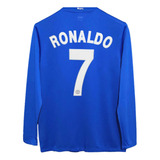 Camiseta Cristiano Retro 07 08 Manchester United Manga Longa