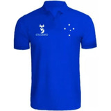 Camiseta Cruzeiro Camisa Gola Polo Masculina