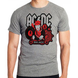 Camiseta Da Banda De Rock Ac