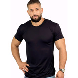 Camiseta De Corrida Dry Fit Masculina Lisa Treino Academia