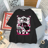 Camiseta De Manga Curta Algodão Unissex Hanako Kun Anime