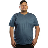 Camiseta De Tamanhos Grandes Masculina Eco Que Não Amassa