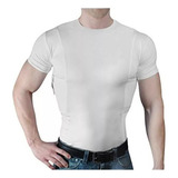 Camiseta De Transporte Oculto Com Roupas Táticas Coldre De