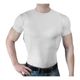 Camiseta De Transporte Oculto Com Roupas Táticas Coldre De