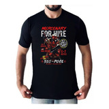 Camiseta Deadpool Marvel Filme Infantil E Adulto M39