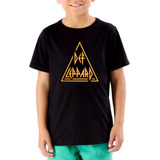 Camiseta Def Leppard Infantil E Adulto