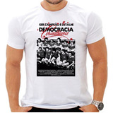 Camiseta Democracia Corinthiana De Futebol Doutor