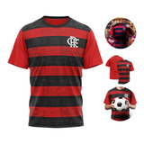 Camiseta Do Flamengo Fc Rubro Negro Blusa Mengão