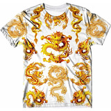 Camiseta Dragão Chinês 2023 Infantil