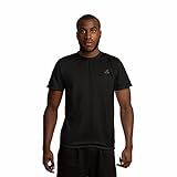 Camiseta Dry Basic SS FPS 50 Muvin Manga Curta Masculina Proteção Solar UV50 Camiseta Para Academia Treino Funcional Pilates Yoga Corrida Ginástica Fitness Caminhada Secagem Rápida G Preto 