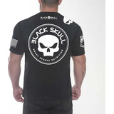 Camiseta Dry Fit Black Skull Modelo Bope