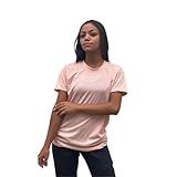 Camiseta Dry Fit Feminina 100 Poliéster Academia Corrida Cross Fit Ginástica GG Rosa 