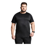 Camiseta Dry Fit Plus Size Academia Anti Suor Treino Grande