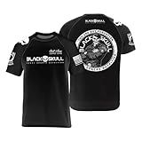 Camiseta Dry Fit Preta Modelo Bope Black Skull G PRETO 