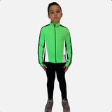 Camiseta E Calça Com Bolso Infantil Para Ciclismo Ciclista